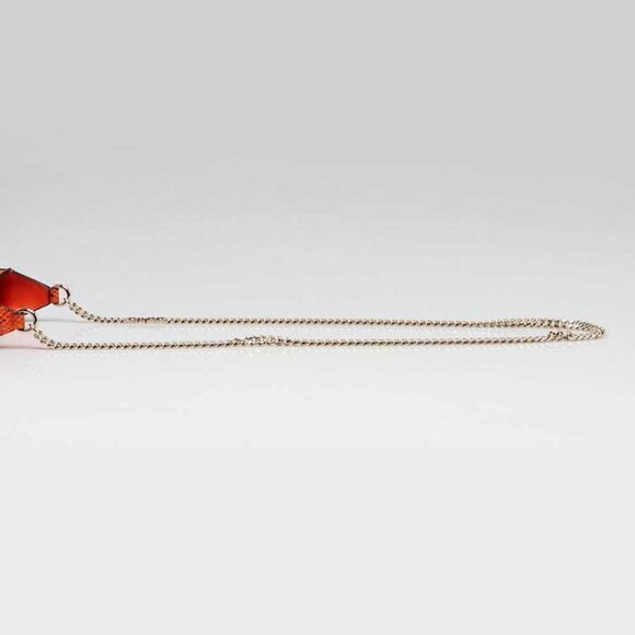 Gucci Orange/Black Python Jackie Notte Mini Chain Bag - Picture 8 of 12